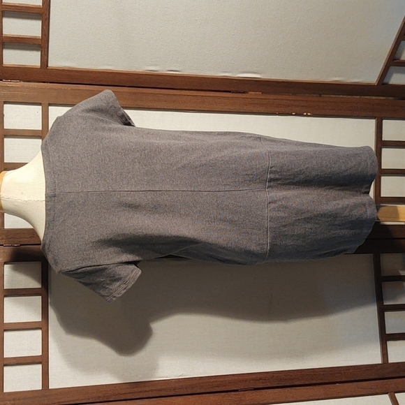 Gap Designed & Crafted Gray Sweatshirt Dress Sz M - Picture 5 of 10
